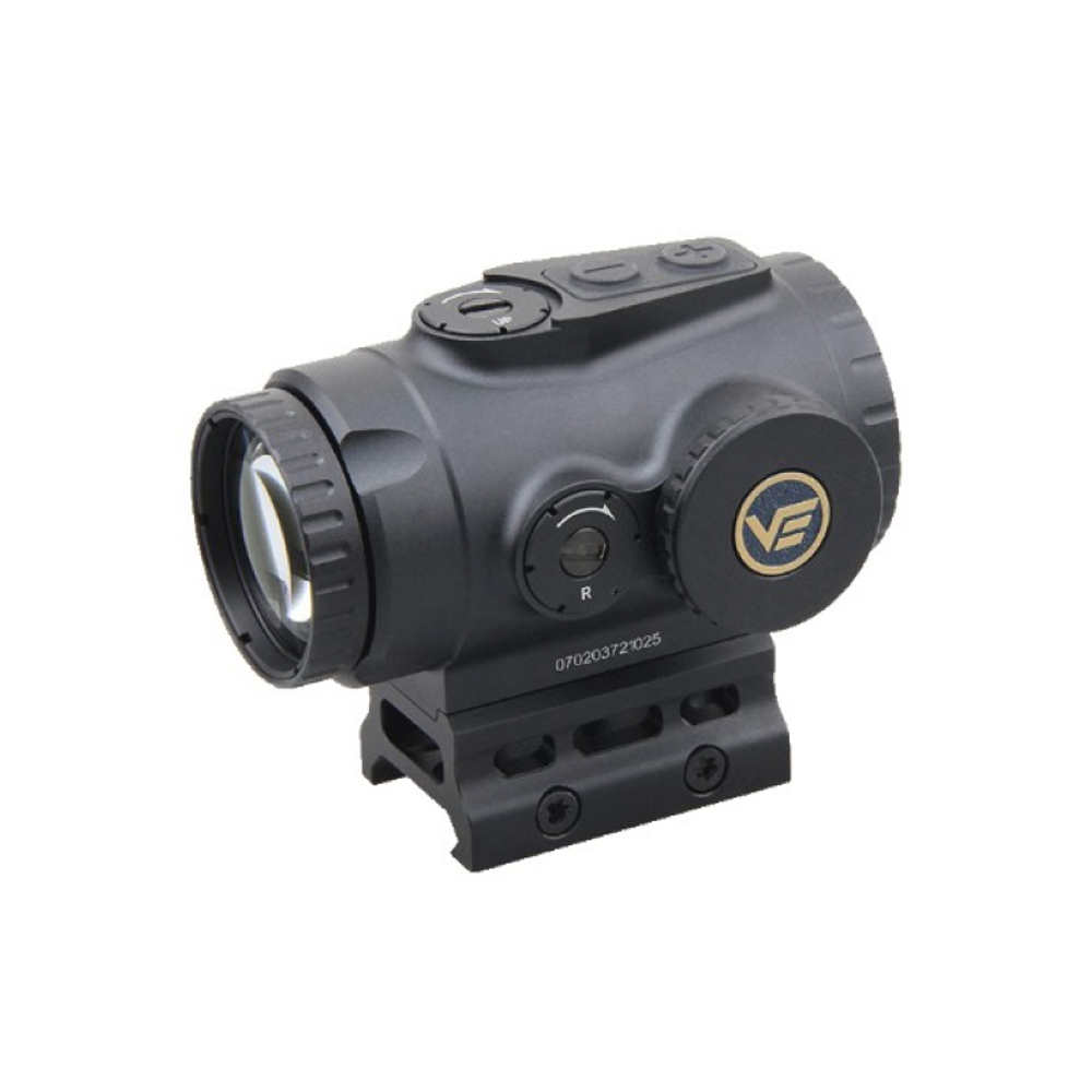 Пpизмaтичecкий прицел Vector Optics Paragon 3x18 Micro Prism (закрытый, 3х, объектив 18мм, красная метка, weaver, IP67)