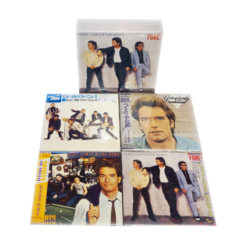 Комплект / Huey Lewis & The News (4 Mini LP CD + Box)