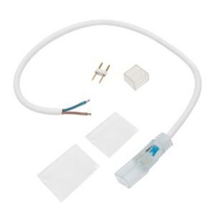 Коннектор с проводом для двухстороннего неона 8х16мм NEON-NIGHT