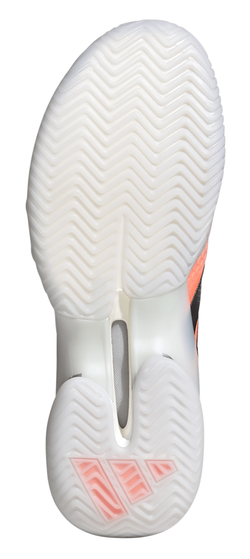 Мужские кроссовки теннисные Adidas Barricade 14 M - lucid orange/core black/pure orange