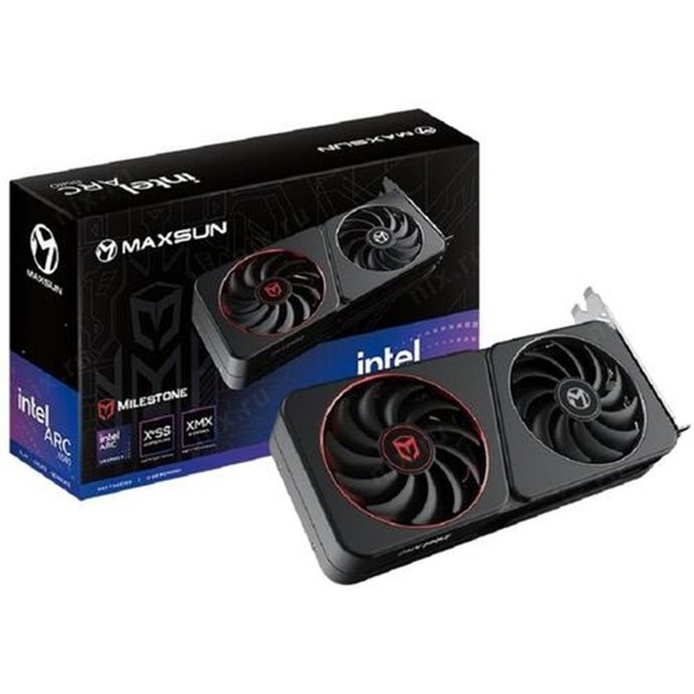 Видеокарта MaxSun Intel Arc B580 Milestone 12GB (8703-000CA14B-0002)
