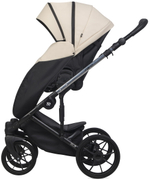 Детская коляска Riko Nano Thermo Ecco 3 в 1 с автокреслом Rant Cruise Black 03 Ivory beige (бежевый)