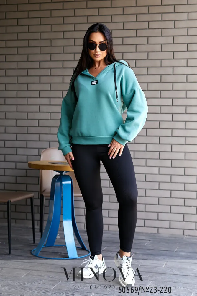 Лосины 23-220-черный Minova