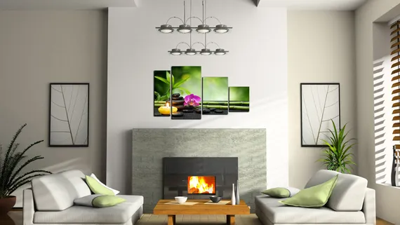 Модульная картина "Бамбук "