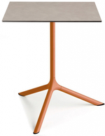 Стол ламинированный обеденный Scab Design Tripe Maxi, терракотовый, тортора шпатель