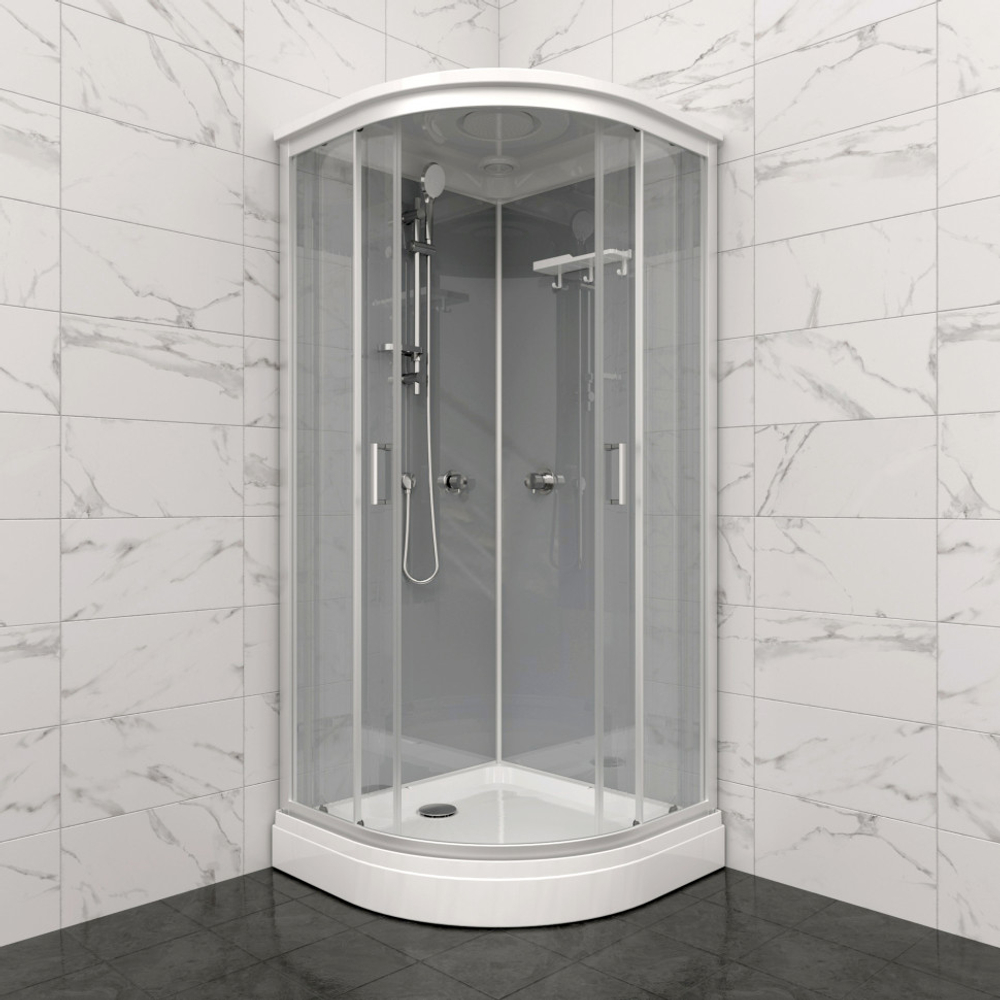 Душевая Кабина Прайм-Сатин 90*90 А