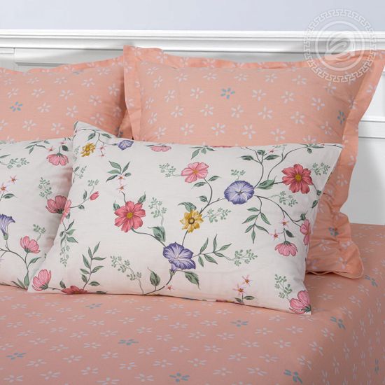 Евро комплект постельного белья Кэлли сатин