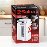 Термопот 5л нерж с черным SA-315BS