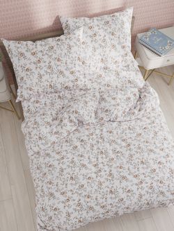 Наволочка комплект 2шт перкаль Сказка "Розы" 70x70 см на молнии