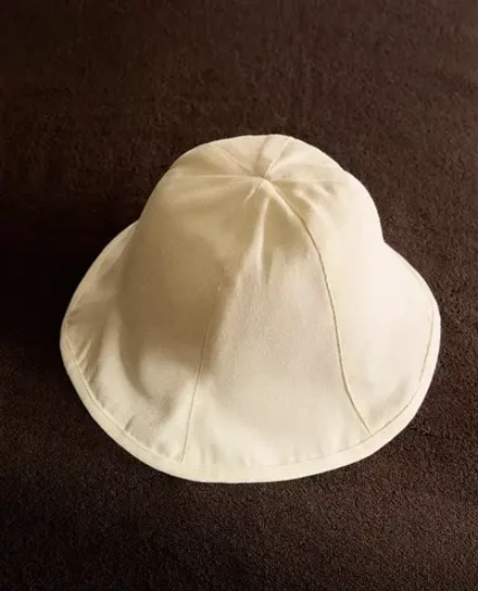 ZARA HOME ПЛЯЖНАЯ ПАНАМА ИЗ ХЛОПКА, ЭКРЮ