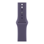 Умные часы Apple Watch Series 11 GPS, 42mm, Jet Black Aluminium Case with Purple Fog Sport Band, M/L