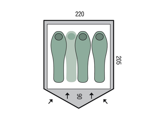 Палатка Pinguin Serac