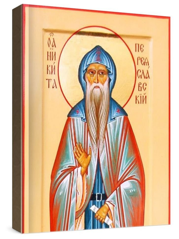 Никита Столпник (рукописная икона)