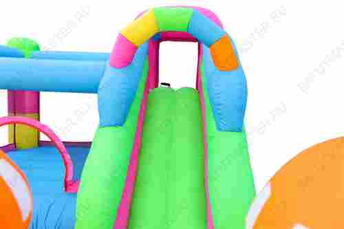 Батут для детей на дачу "Волшебный лес " 3,2*2,8*1,98