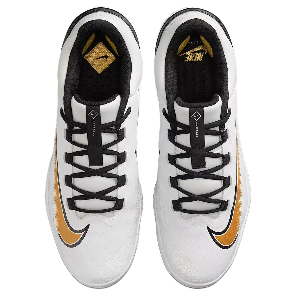 Nike Alpha Huarache Elite 4 Low Top Upper Height Baseball Shoes Men"s White