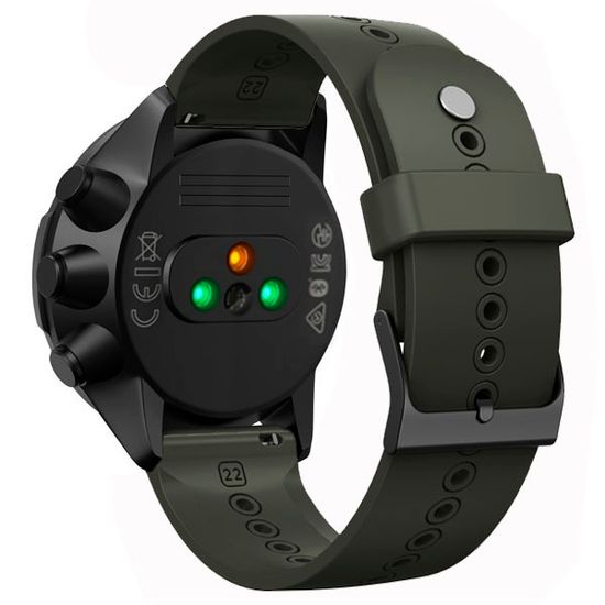Ремешок 24 мм Elegant для Suunto 9 Baro, Suunto 7, Suunto Spartan Sport силиконовый