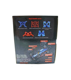 Радиоуправляемый монстр Remo Hobby SMAX Brushless (синий) 4WD 2.4G 1/16 RTR