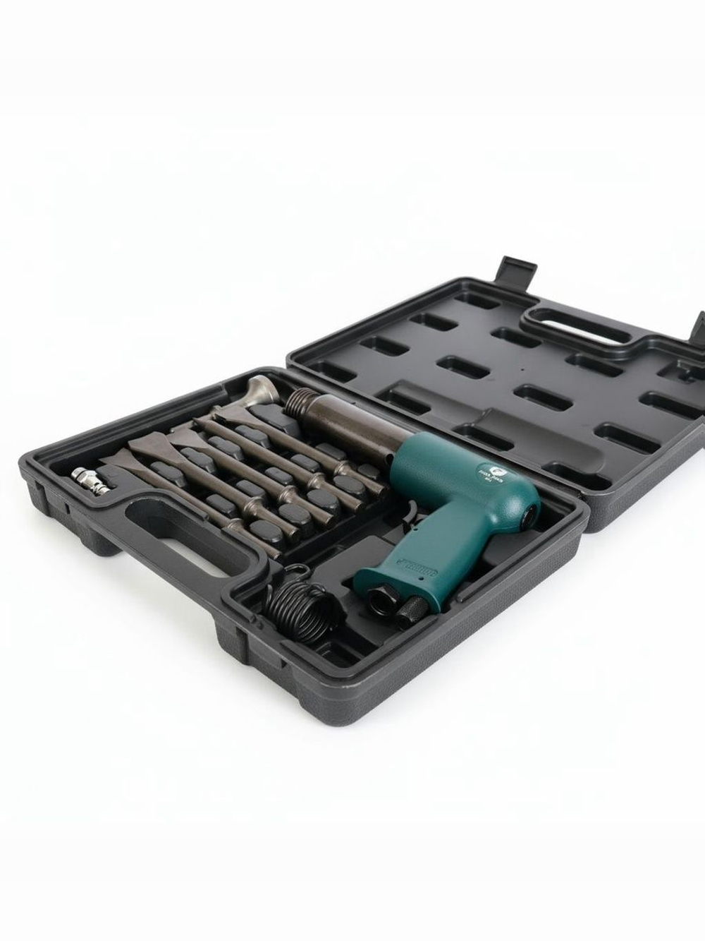 Пневматический молоток в кейсе, 3500 уд/мин. , 6 насадок