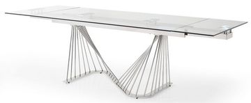Стол Kron раздвижной стеклянный 180-260
