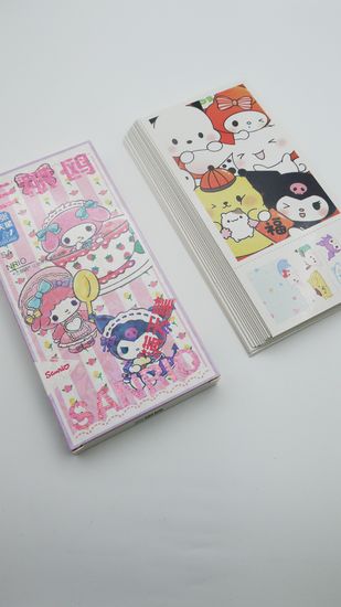 Набор открыток, карточек и наклеек "Санрио / Sanrio", 188 предметов