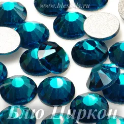 ЛС Стразы горячей фиксации, Блю Циркон