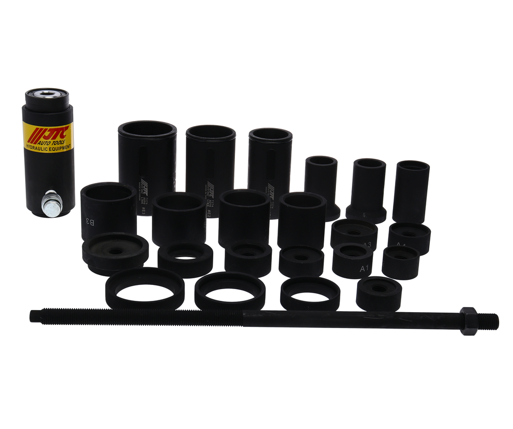 Набор инструментов для демонтажа/монтажа сайлентблоков подрамника (SCANIA, VOLVO, BENZ, MAN) JTC