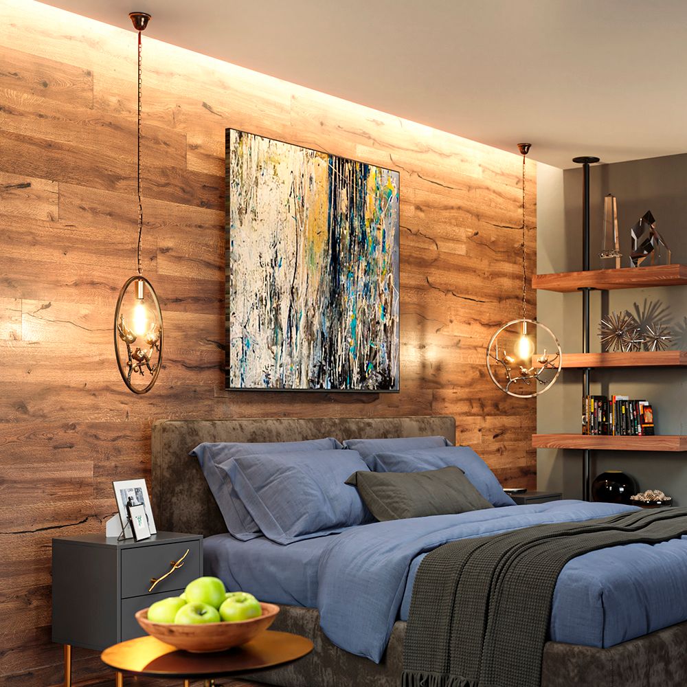 Люстра Терра Бронза