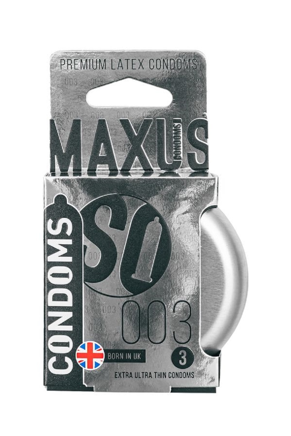 Презервативы Maxus 003 ультратонкие в железном кейсе №3