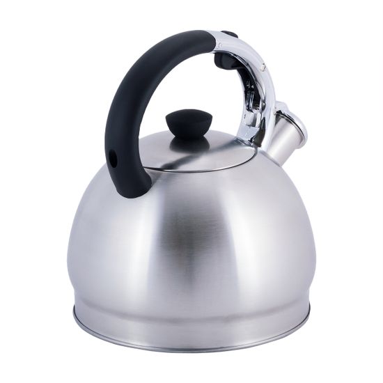 Чайник 2 л. из нержавеющей стали со свистком Kamille KM-0694BN