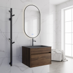 Тумба под раковину Vincea Chiara 600 подвесная, 1 выкатной ящик soft-close, C.Oak