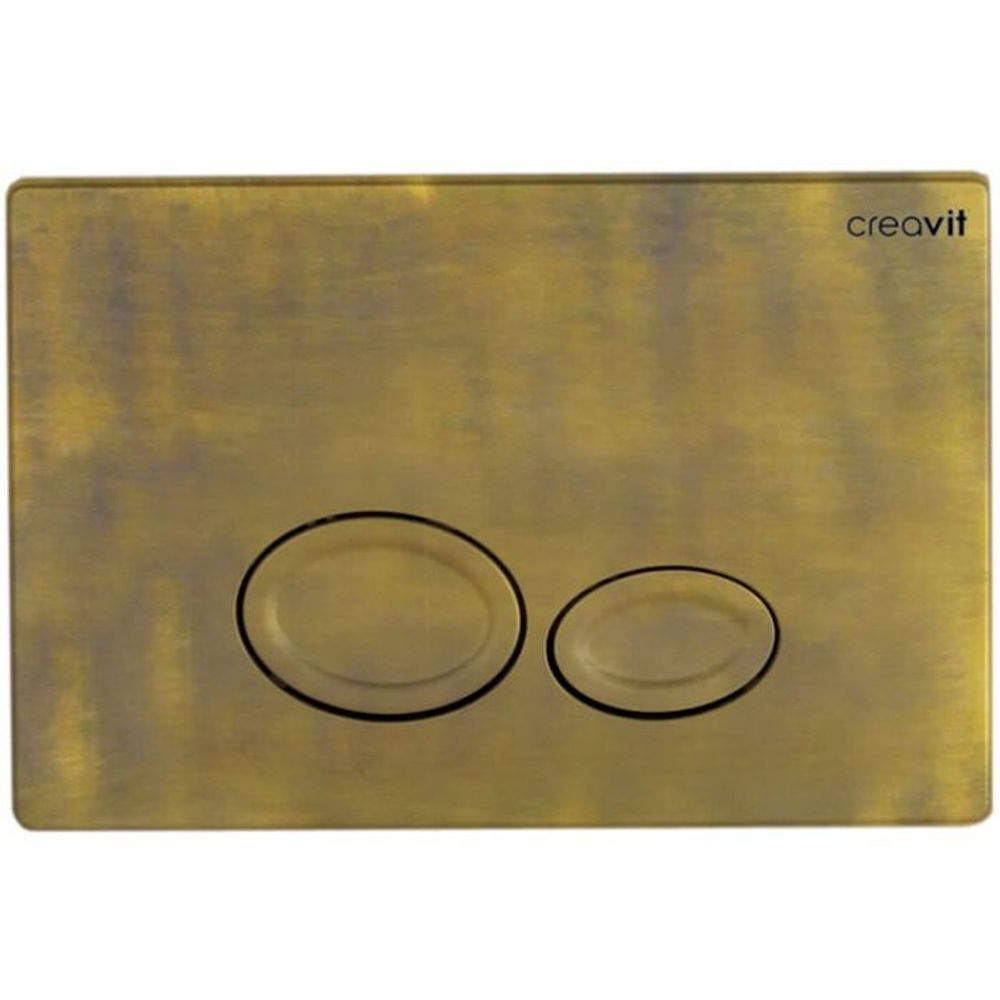 Кнопка смыва Creavit Drop GP2007.00 цвет бронзовый