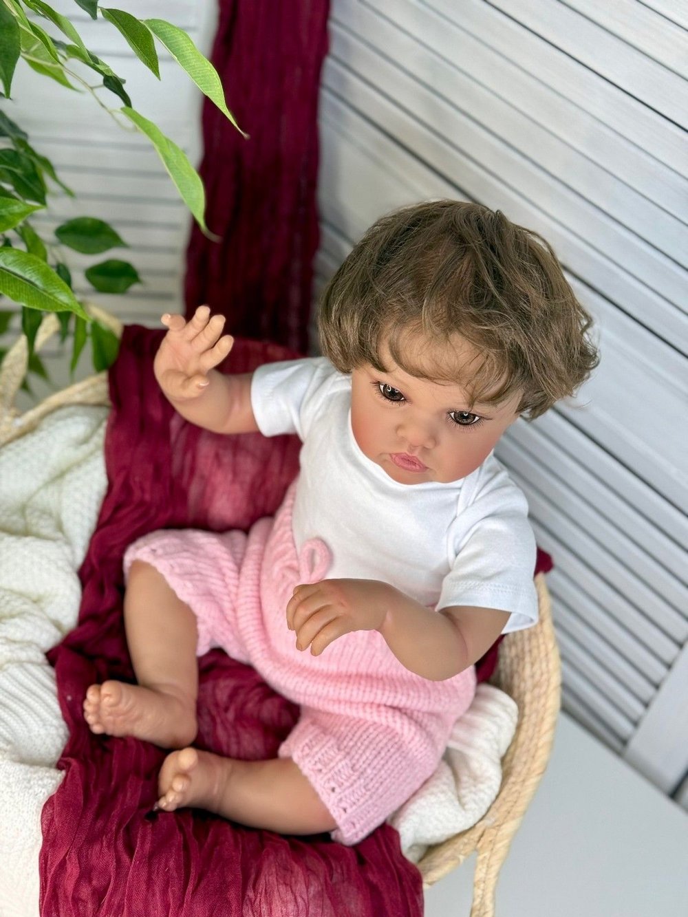 Кукла Реборн мягконабивная 50см (FA-938)