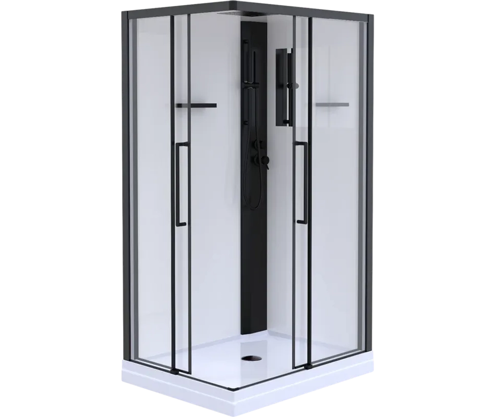 Кабина душевая Esbano (Эсбано) ESM-129CKR L, с низким поддоном, 120х90х215