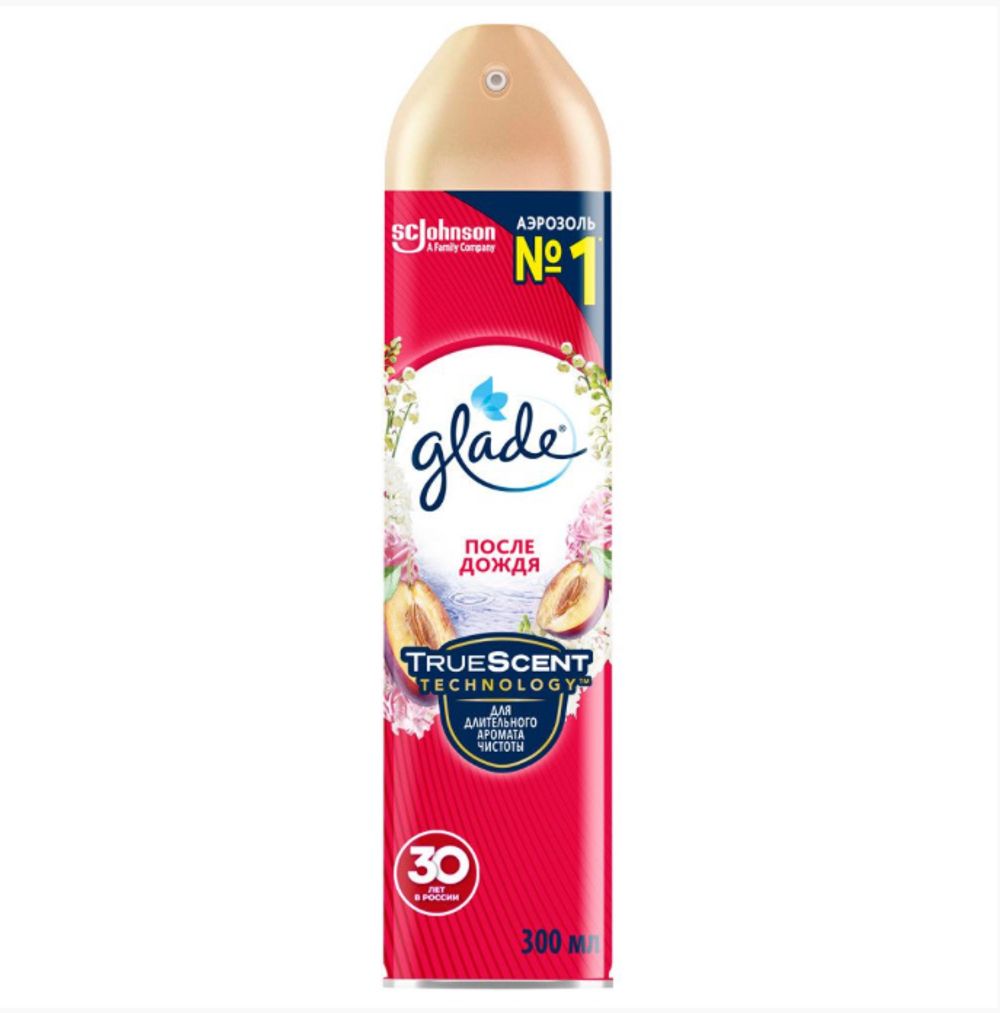Освежитель воздуха "Glade" после дождя 300мл
