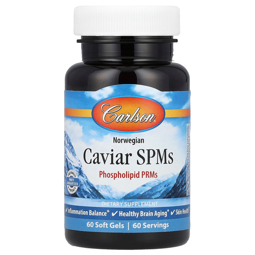 Carlson, Caviar SPM, 60 мягких таблеток