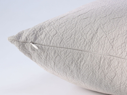 Покрывало 240х260 и 2 декоративные подушки 45х45 Claire Batiste Tilt Greg бежевые