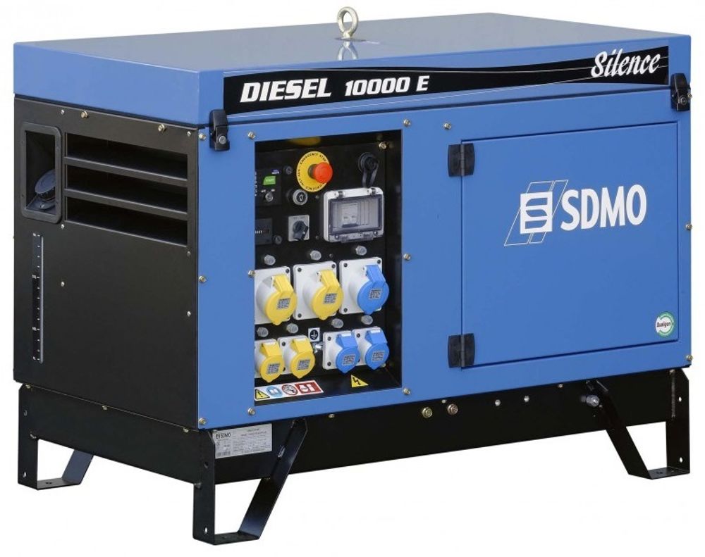 Дизельный генератор SDMO DIESEL 10000 E SILENCE с АВР