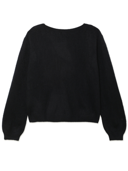 Свитер Вязаный (Round-neck) Cloud Off Shoulder Wool Knit