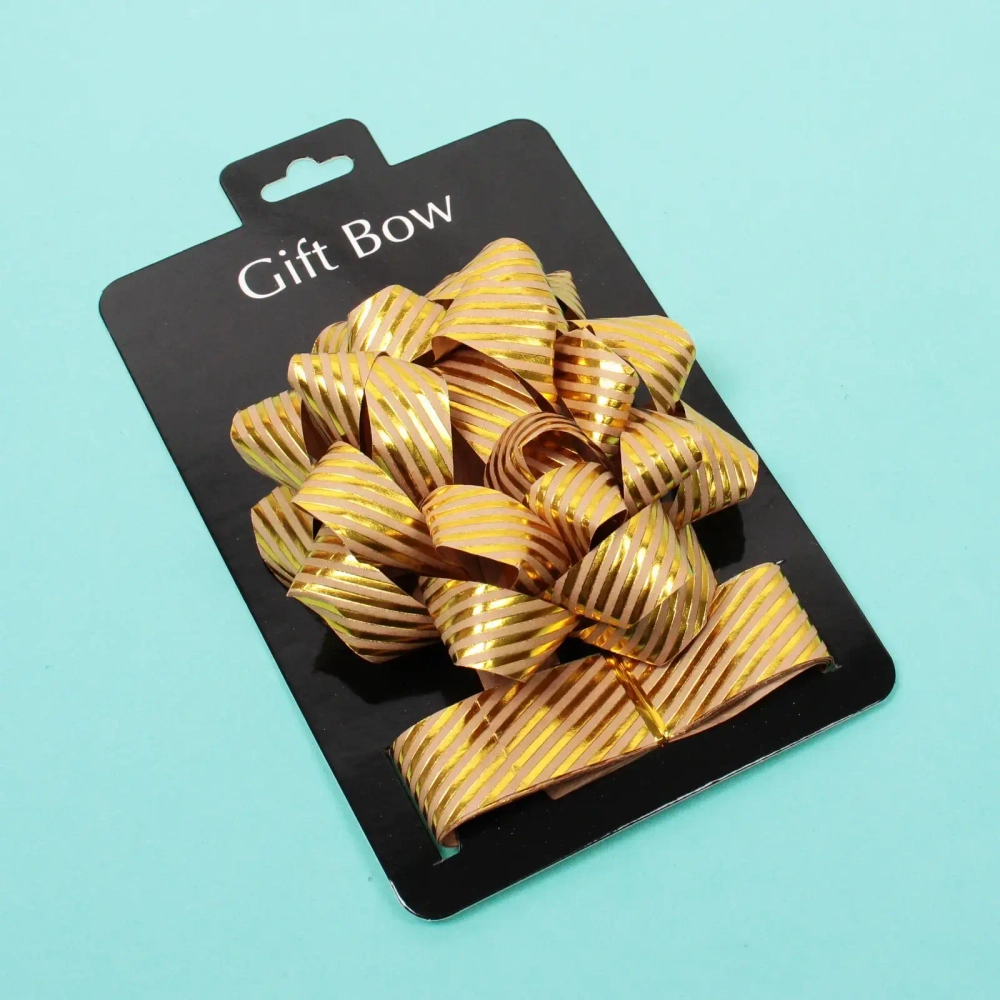 Набор для декорирования «Параллели судьбы» бант 2см, лента 2,5см (3м), Золото