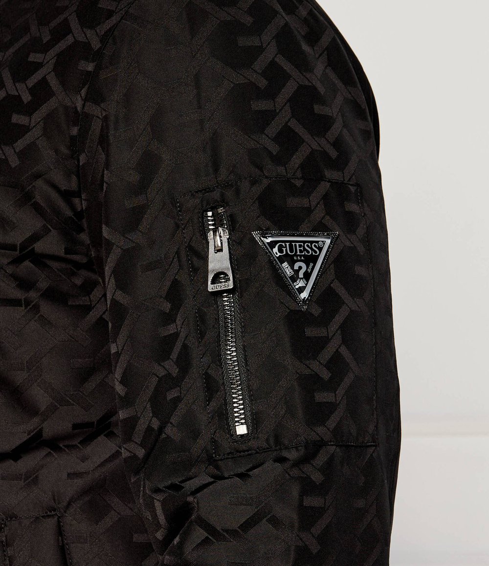 Куртка бомбер GUESS - черный(M4YL02 WG9L2)