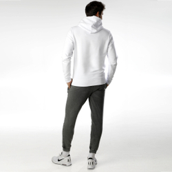 Мужская кофта теннисная Quiet Please Advantage Logo Hoody Men - White, Black