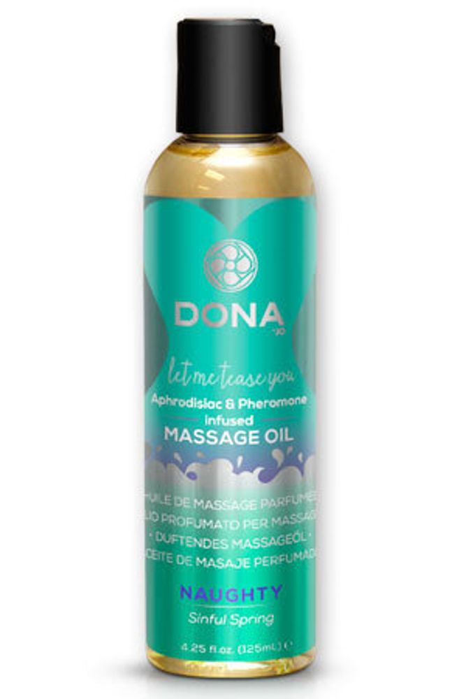 Массажное масло Dona Scented Naughty Aroma: Sinful Spring, 110 мл