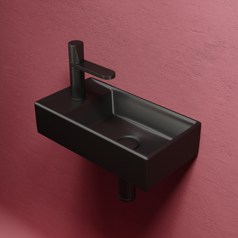 Рукомойник Ceramica Nova Element 41,7, см CN6051RMB чёрный матовый