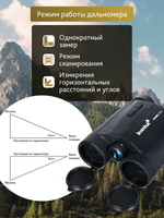 Бинокль с дальномером Levenhuk Guard 2500