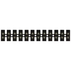 Зажим винтовой ЭРА NO-225-513 изолированный ЗВИ-нг 16А 1.5-12 мм2 12 пар чёрный