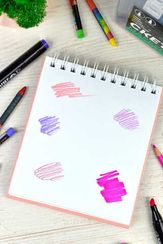 Скетчпад 155х180 мм, 80 л, блок - белый офсет 100 г/м², арт. 62109