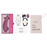 Темно-розовый бесконтактный клиторальный стимулятор 17см Womanizer Next 3D Pleasure Air Stimulator in Dusty Pink WZNE1SG4