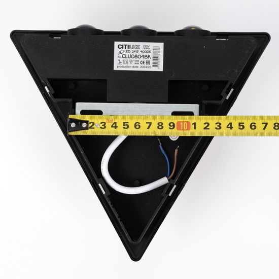 CLU0804BK DOMUS Черный Св-к Настенный