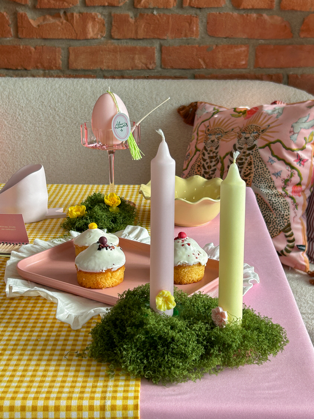 Свеча Пасхальное яйцо