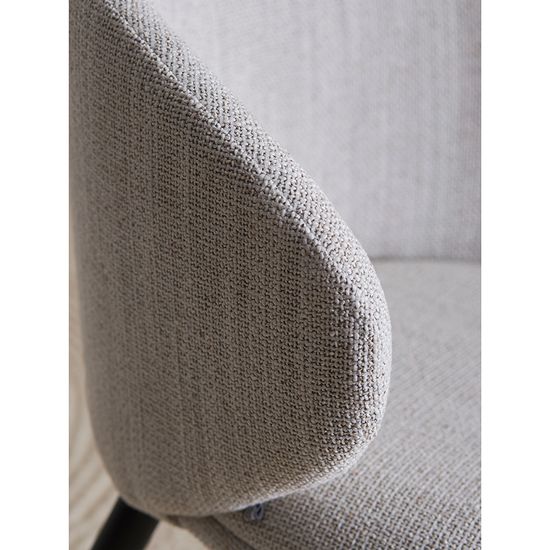 Стул comfy, рогожка, топленое молоко